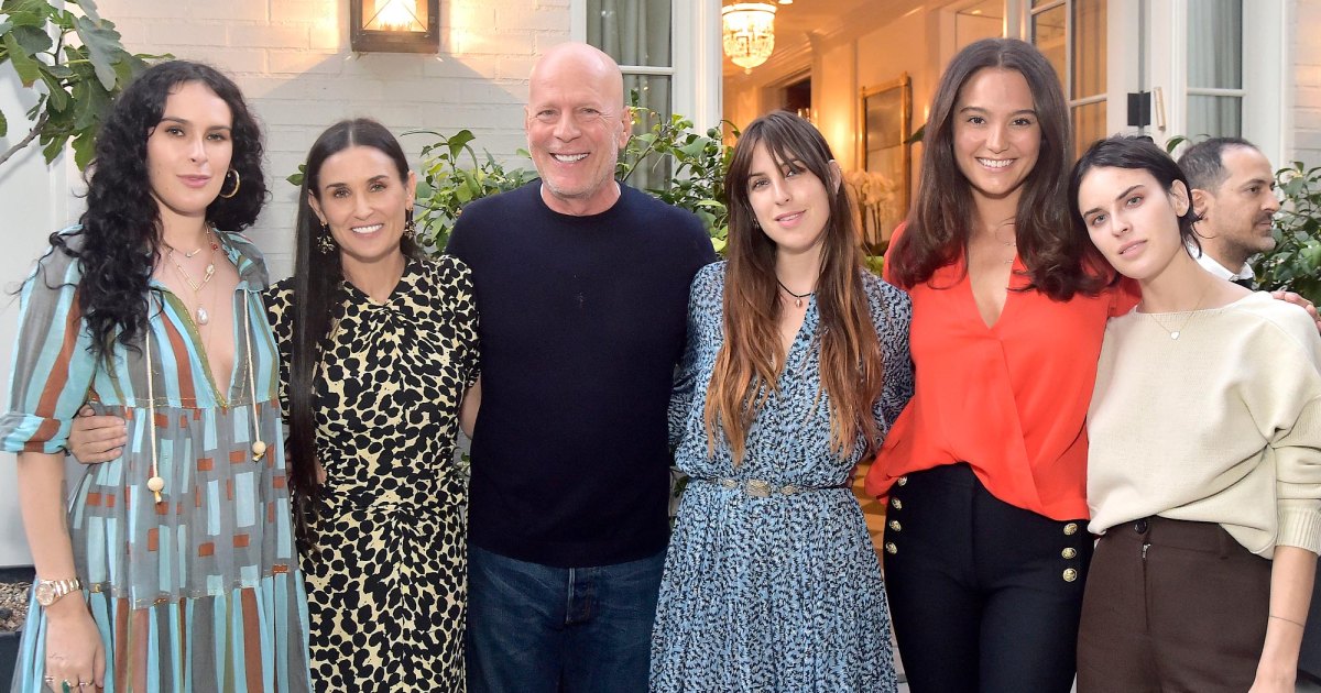 Demi Moore, Emma Heming Willis Wish Bruce Willis Happy Father’s Day