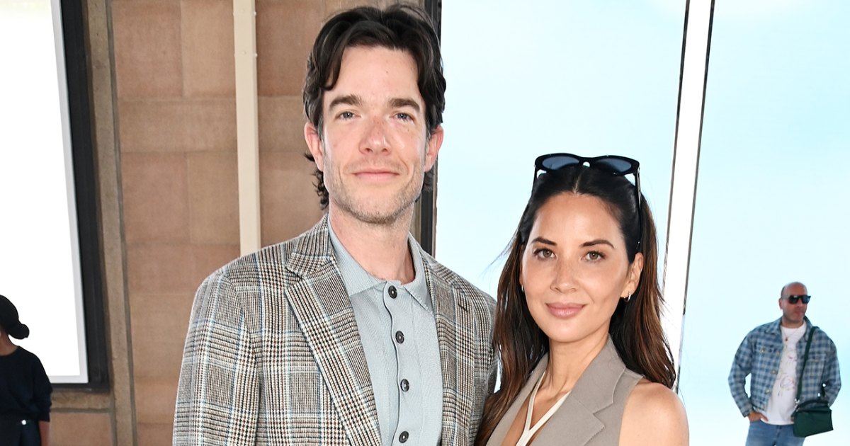 John Mulaney, Olivia Munn Have on Matching Appears for Hermes Exhibit