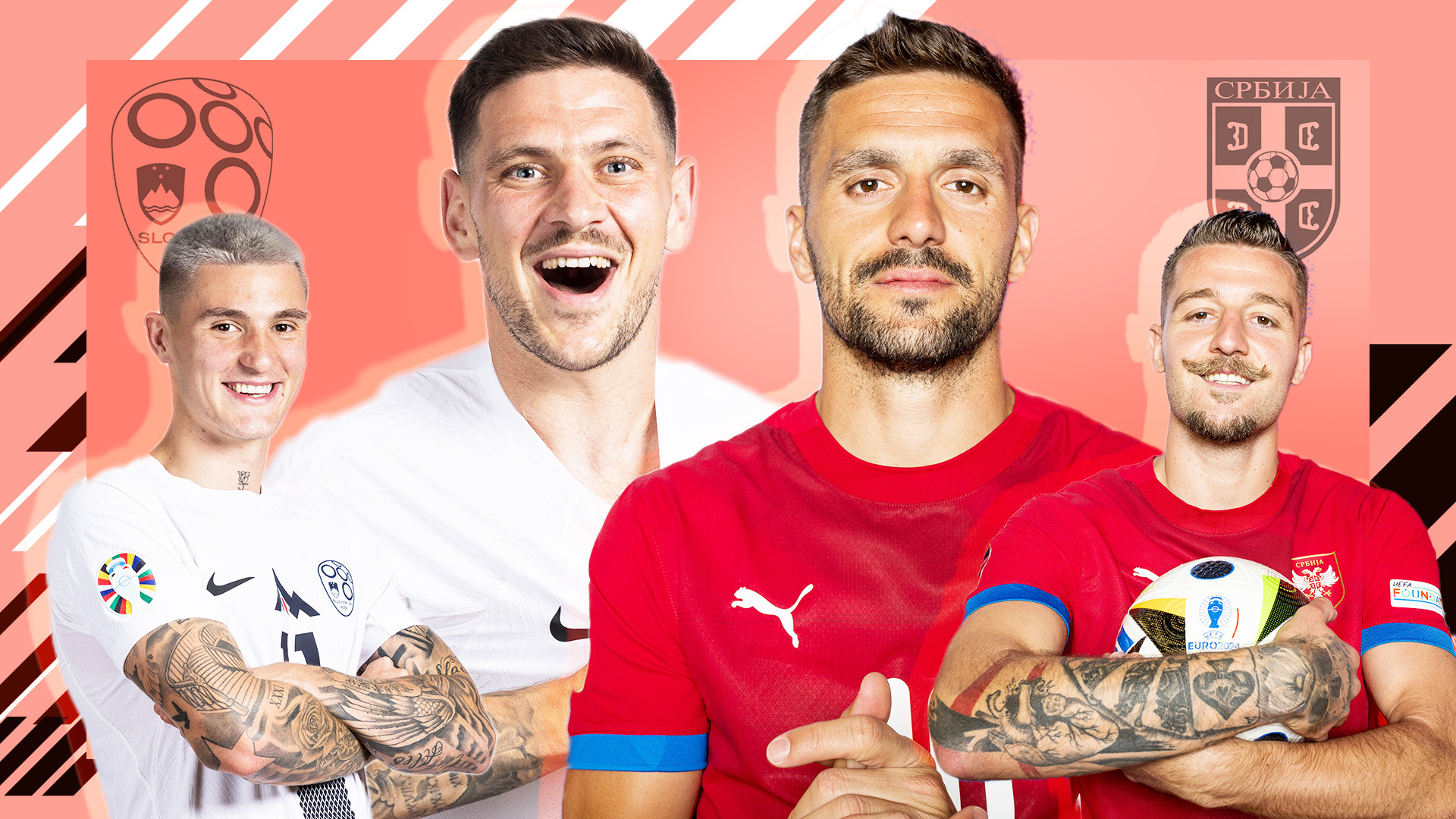 Slovenia vs Serbia – Euro 2024: Serbians look to get off mark as Slovenians eye historic run – stream FREE and team news