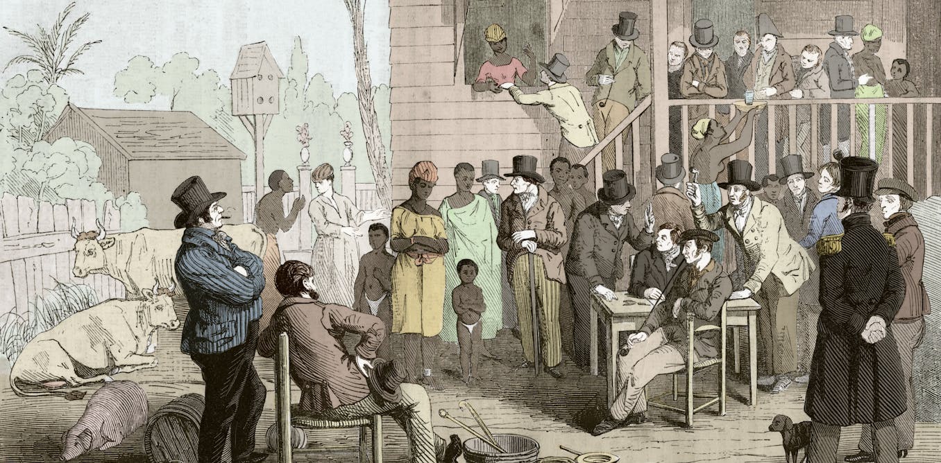 American slavery wasn’t just a white man’s business − new research shows how white women profited, too