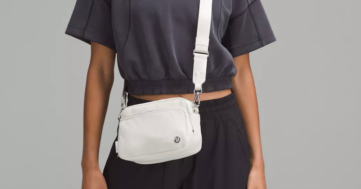 Lululemon’s New Crossbody Bag Is Begging to Be Traveled With