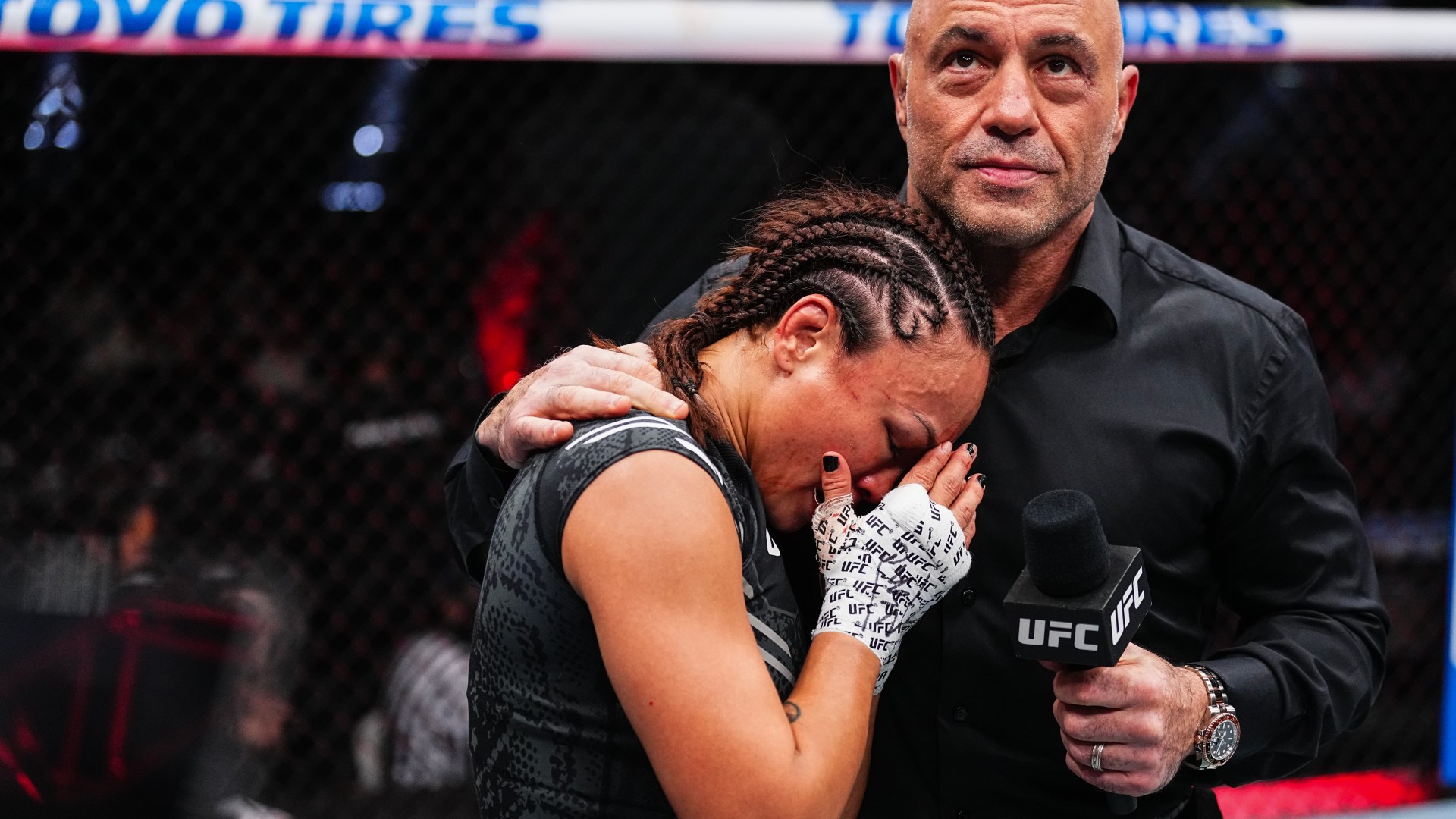 Check out UFC 303 star in floods of tears soon after asserting retirement in emotional interview with Joe Rogan