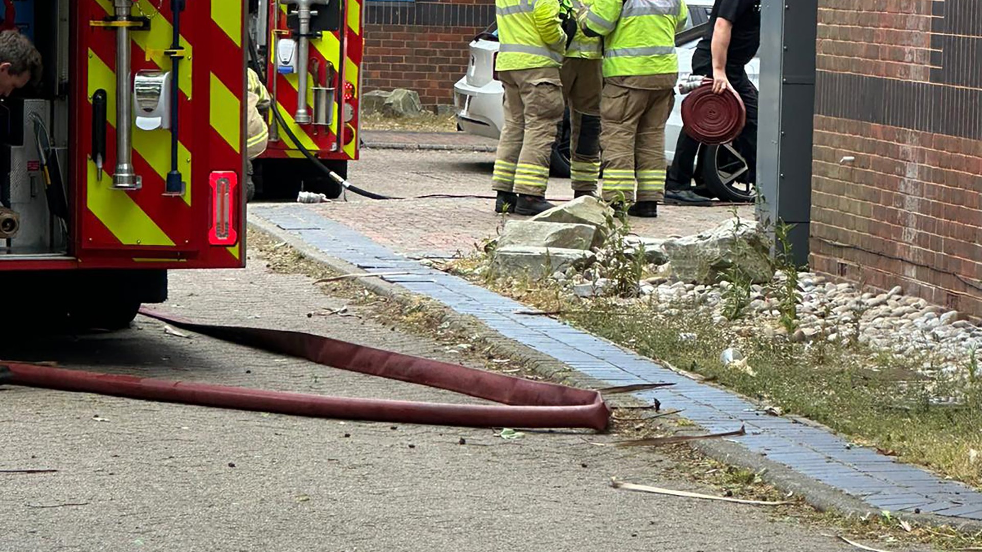 Flames rip through Navy’s biggest education foundation HMS Collingwood immediately after sailor’s vape explodes