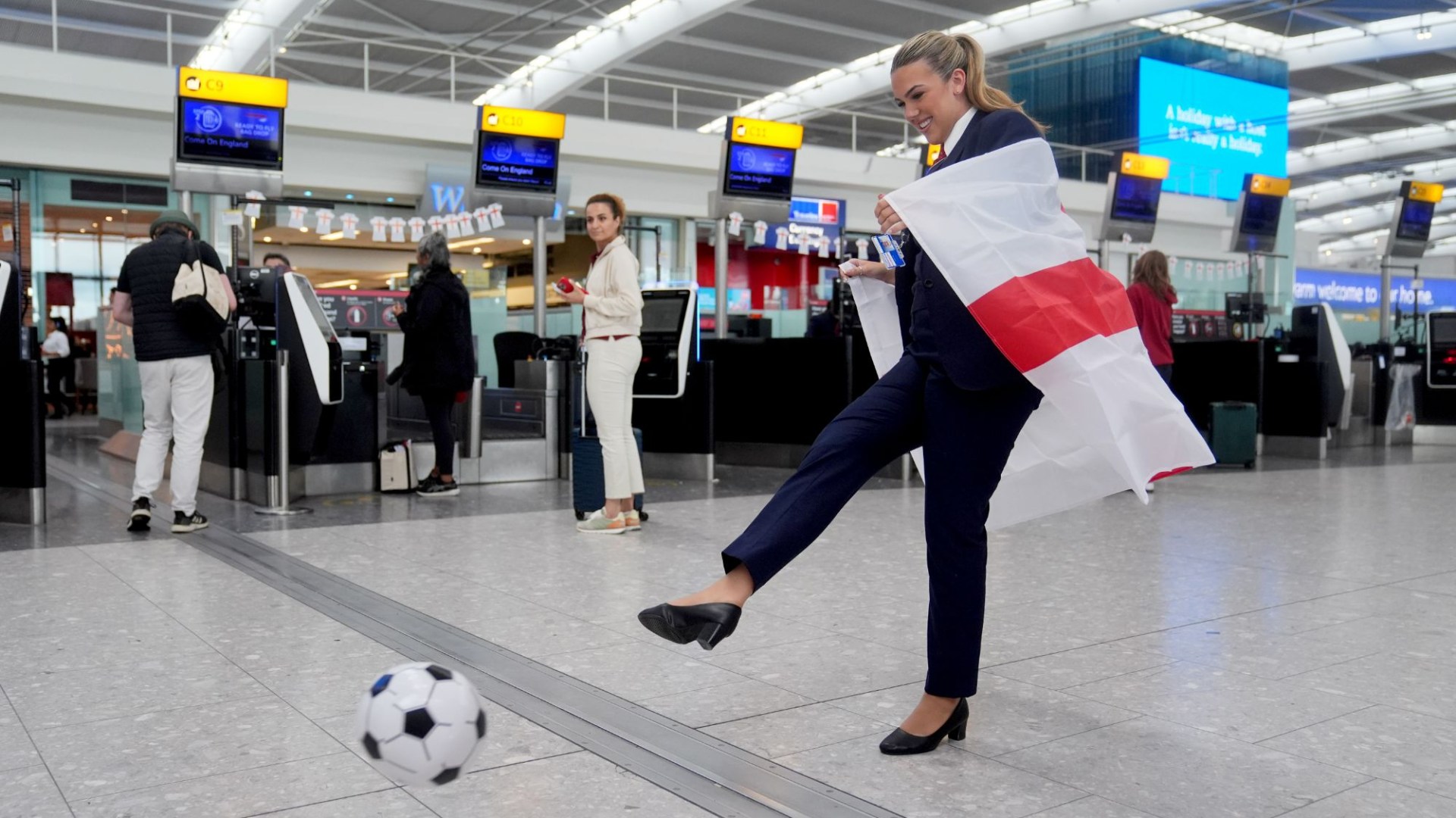 More flights laid on for Euros last start off providing out in Hours with A few Lions fans snapping up seats at £600-a-pop