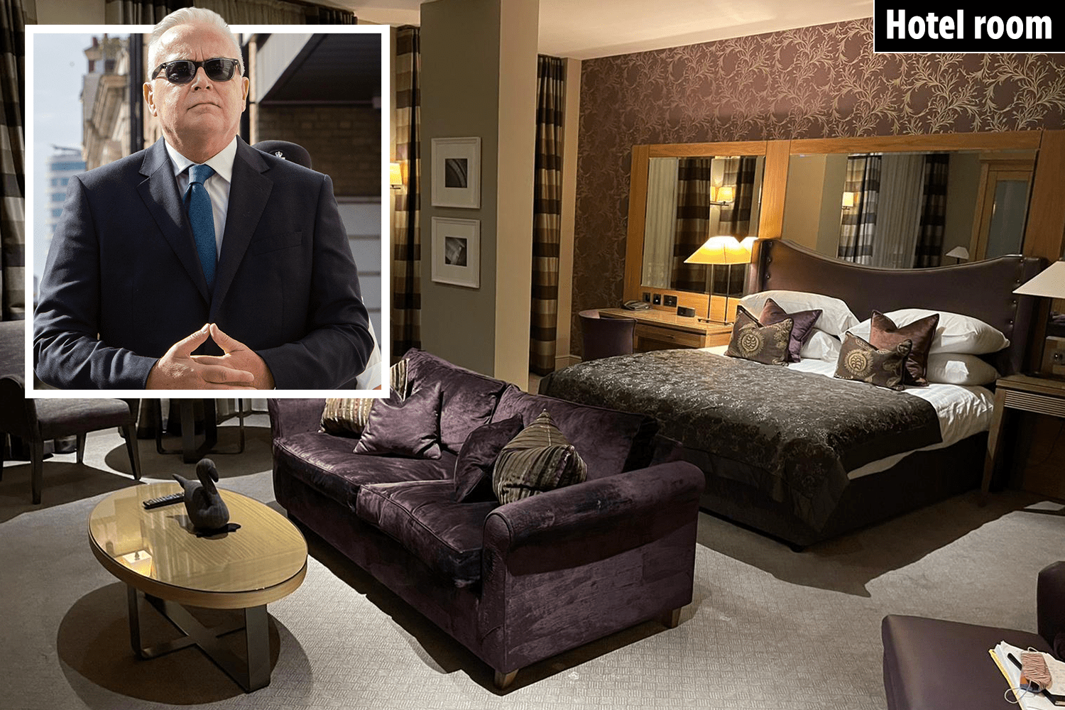 Huw Edwards tried to lure young colleague to hotel room moments after presenting Philip’s funeral where Queen sat alone