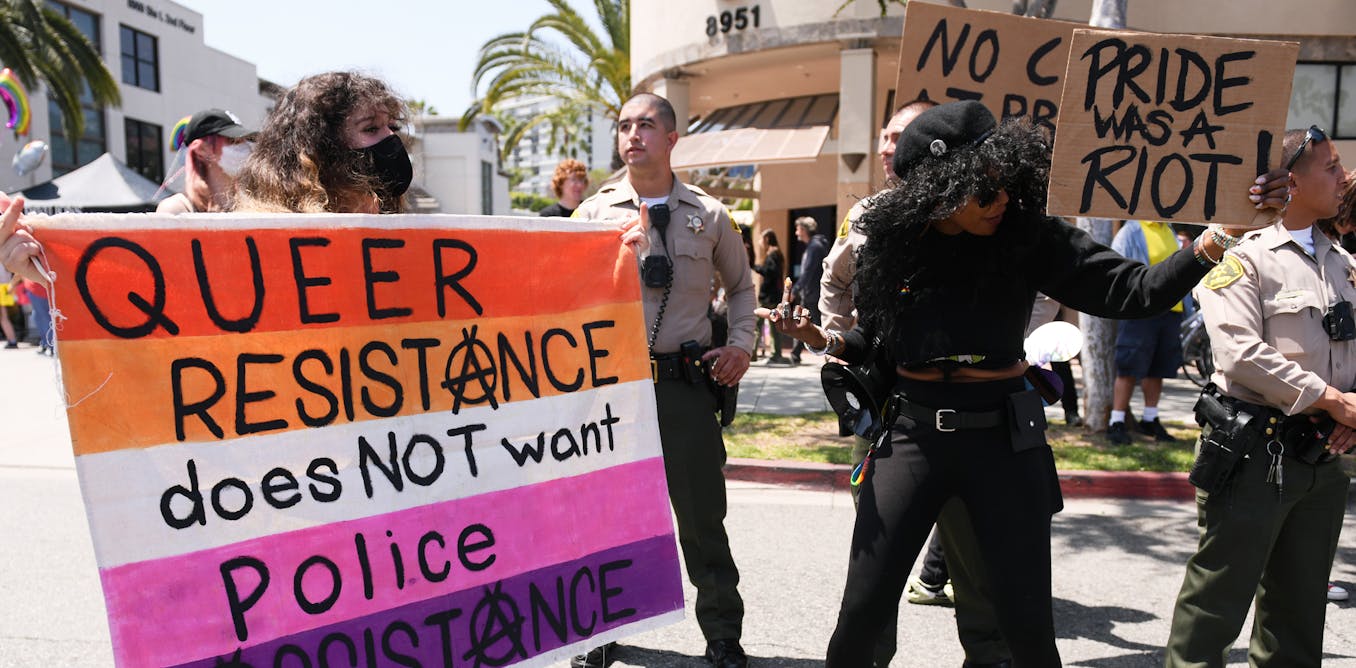 LGBTQ people have a troubled relationship with police − new survey shows high rates of harassment, abuse and distrust