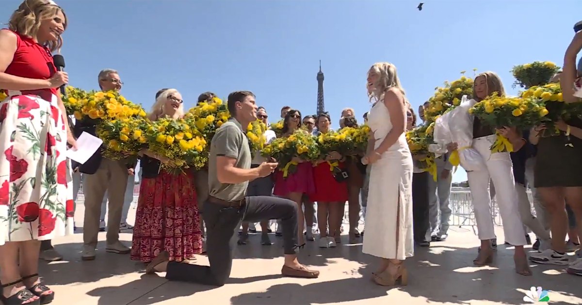 Olympic Rower Justin Best Proposes to Girlfriend Lainey on Today Show