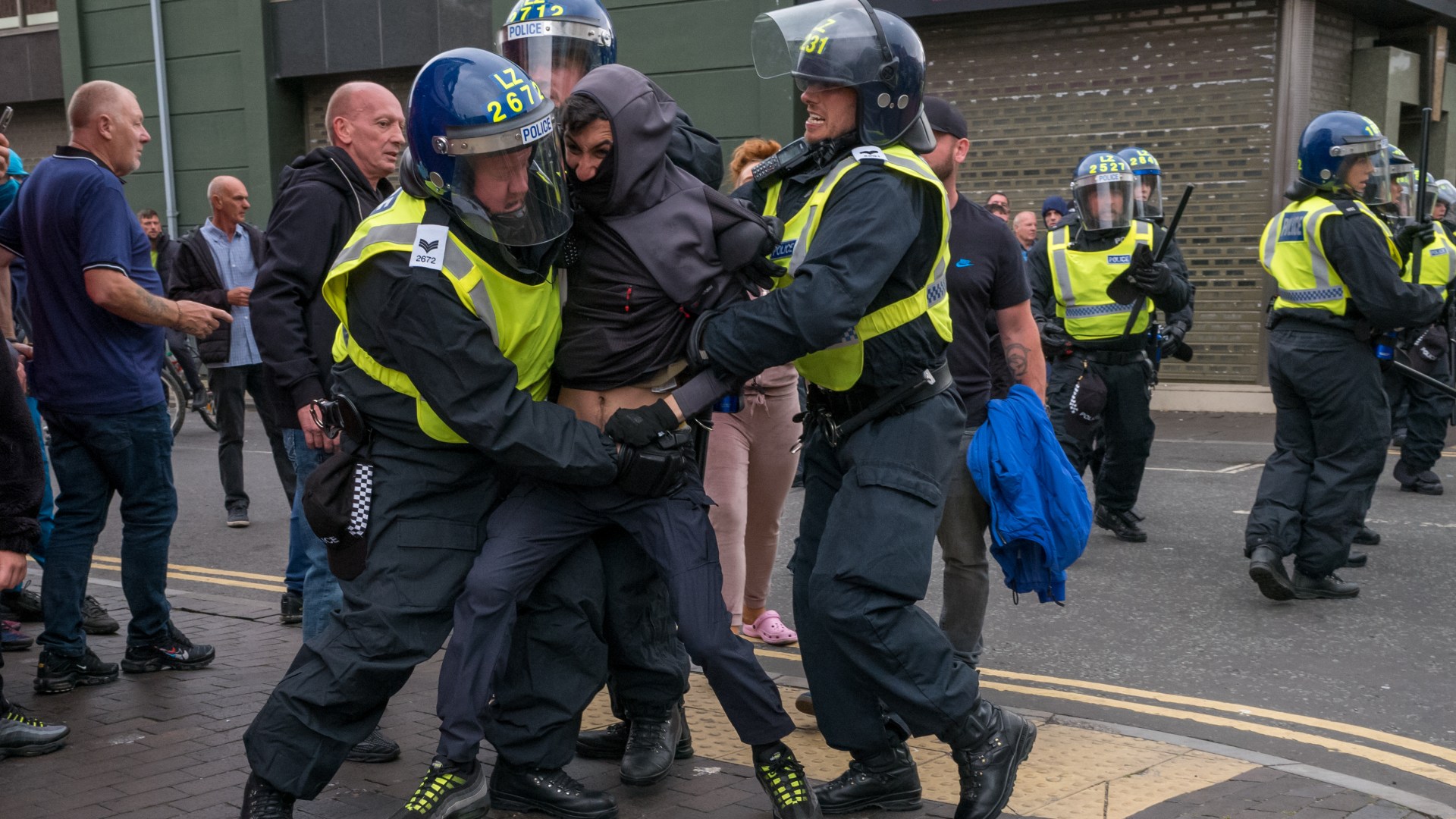 Judge received threats after jailing yobs involved in last month’s far-right riots