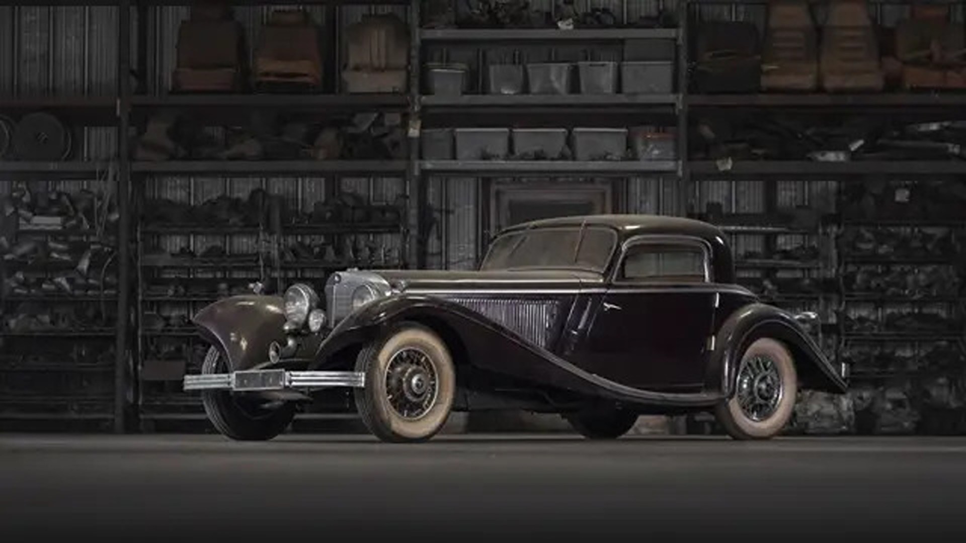 Incredible one-off 1930s Mercedes that was mysteriously found under manure pile on Ethiopian farm goes up for auction