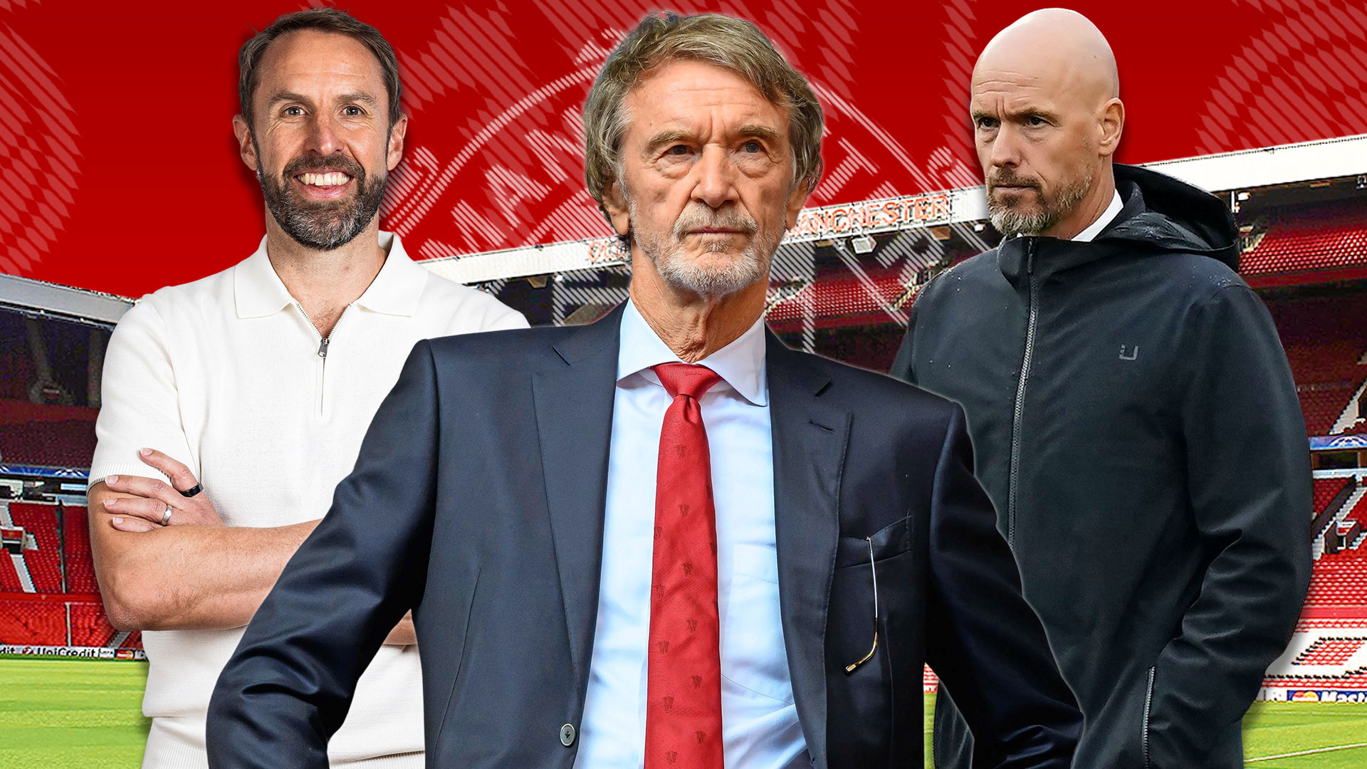 Gareth Southgate red hot favourite to replace Erik ten Hag as next Man Utd manager after humiliating Liverpool defeat