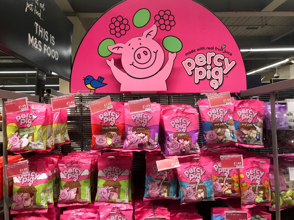 M&S shoppers go wild as they spot Christmas edition of beloved Percy Pig sweets on shelves