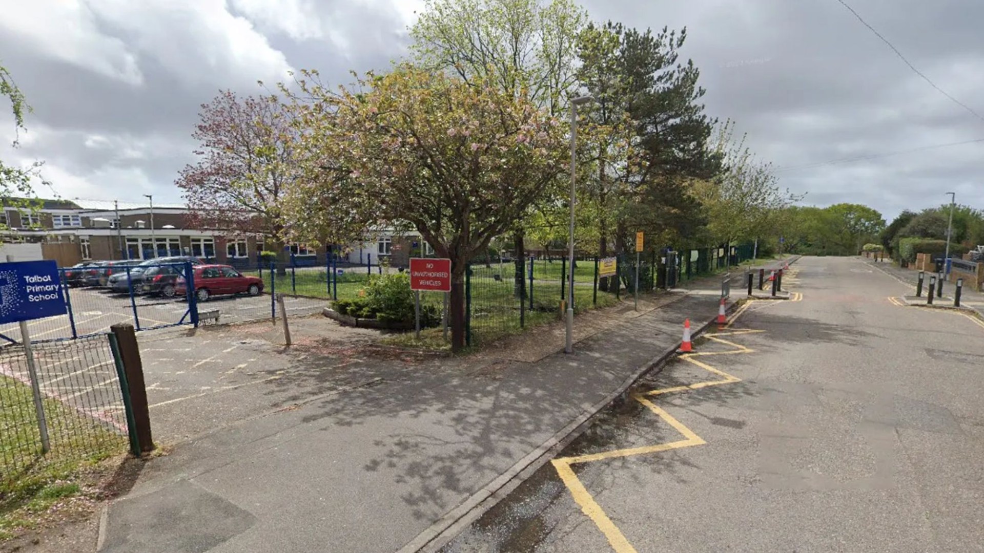 Toddler, 3, is ‘run over and left with serious injuries after being hit by car outside school’