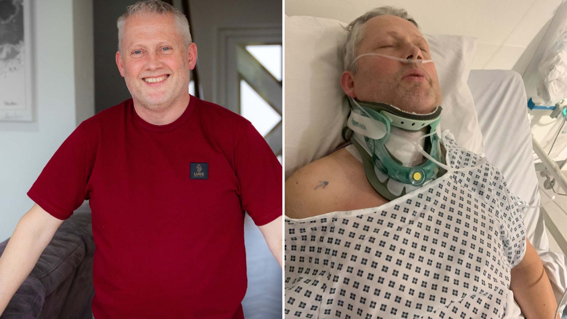 I thought I was just getting old – then I was left almost paralysed after my neck suddenly SNAPPED due to cancer