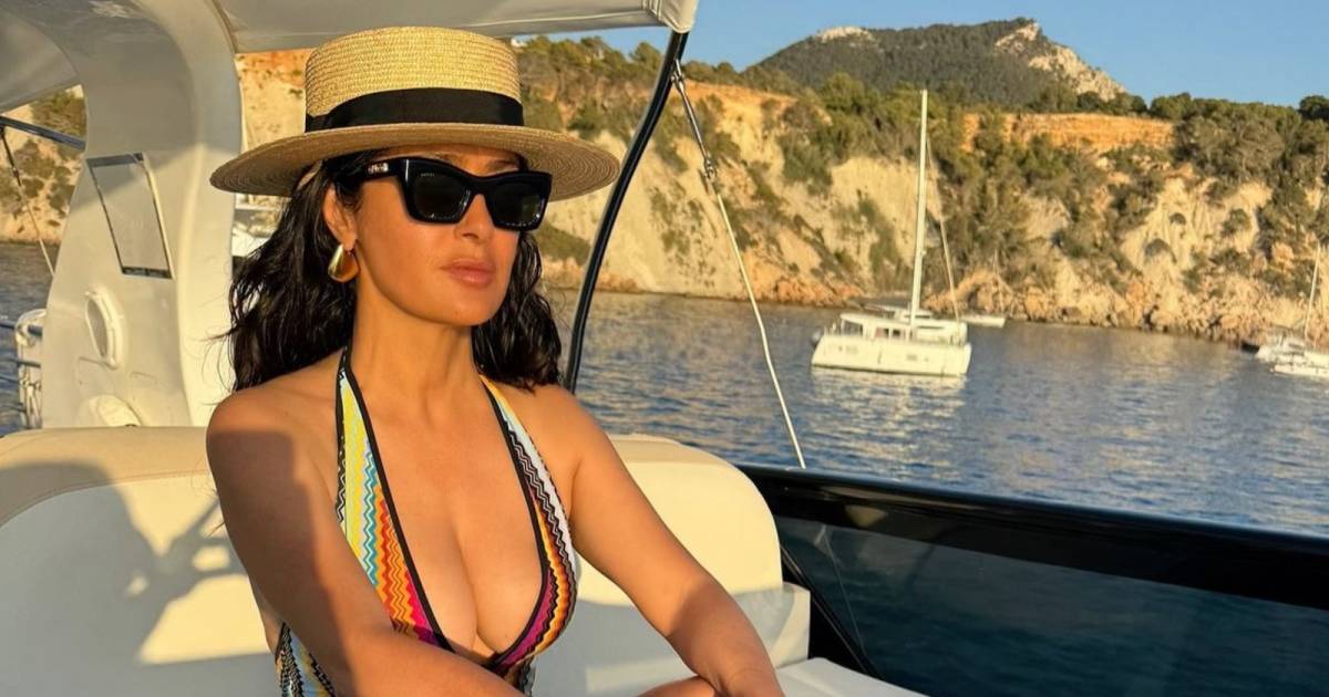 Salma Hayek Shares New Bikini Photos on Her 58th Birthday