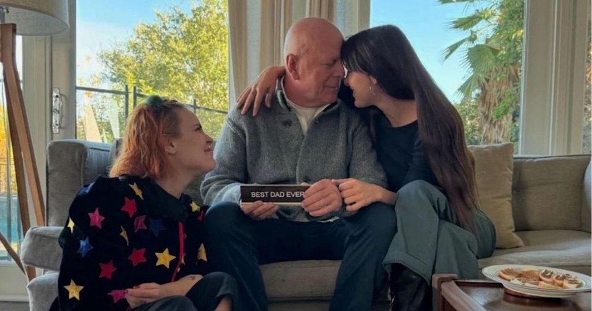 Tallulah and Scout Willis Share Rare Photo of Bruce Willis Amid Dementia Battle