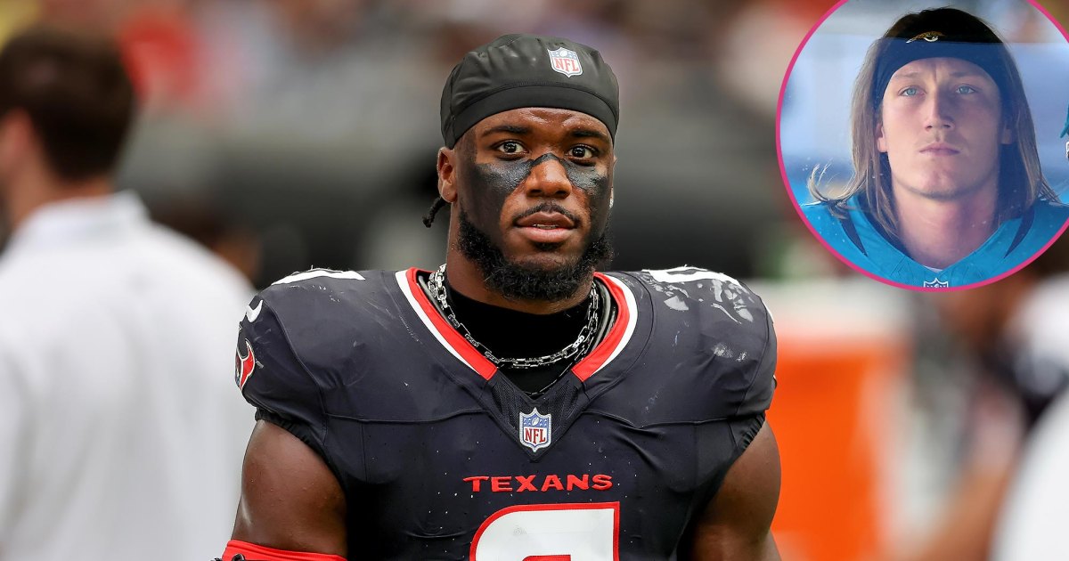 Texans’ Azeez Al-Shaair Breaks Silence After Trevor Lawrence Hit