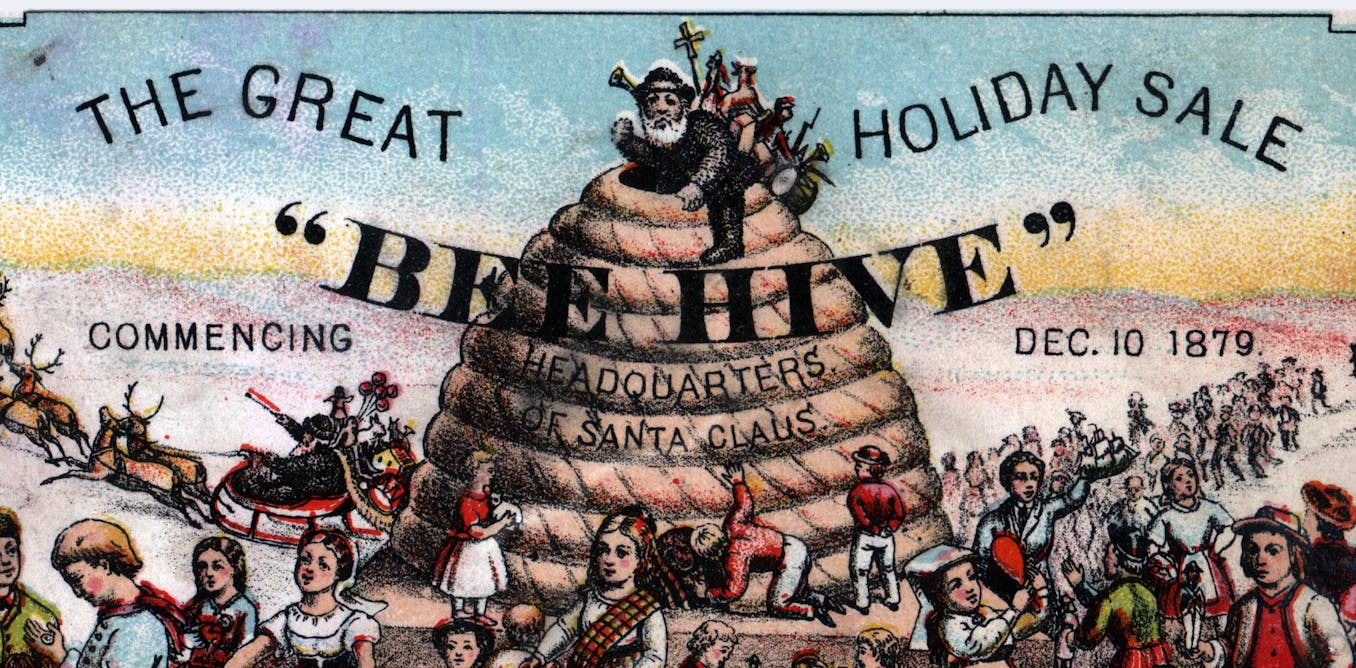 Santa, maybe? Why we have different names for who ‘hurries down the chimney’ on Christmas