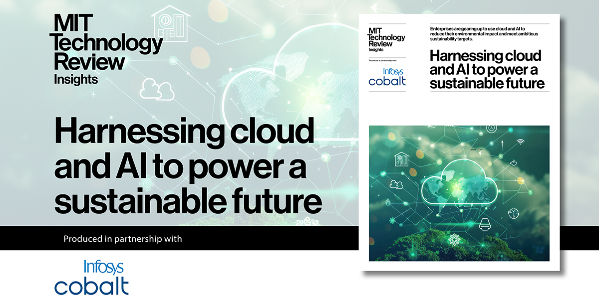 Harnessing cloud and AI to power a sustainable future 